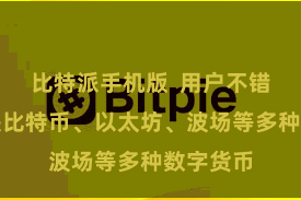 比特派手机版 用户不错同期解决比特币、以太坊、波场等多种数字货币