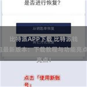 比特派APP下载 比特派钱包最新版本：下载教程与功能亮点！