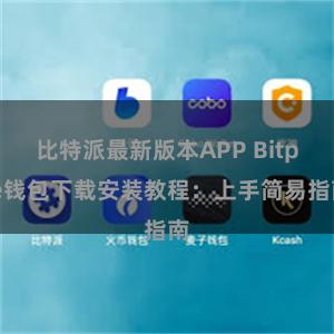 比特派最新版本APP Bitpie钱包下载安装教程：上手简易指南