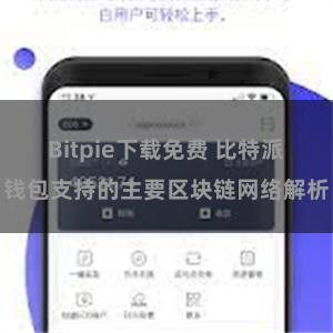 Bitpie下载免费 比特派钱包支持的主要区块链网络解析