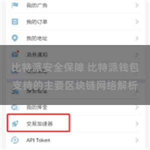 比特派安全保障 比特派钱包支持的主要区块链网络解析