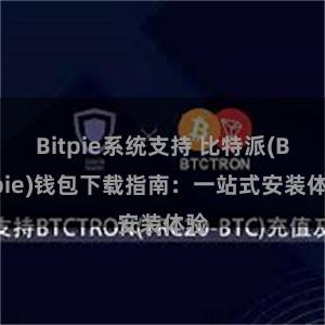 Bitpie系统支持 比特派(Bitpie)钱包下载指南：一站式安装体验