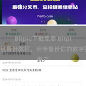 Bitpie下载免费 Bitpie钱包备份教程，安全备份你的数字资产