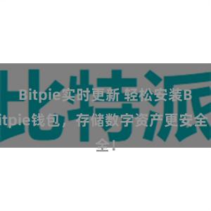Bitpie实时更新 轻松安装Bitpie钱包，存储数字资产更安全！